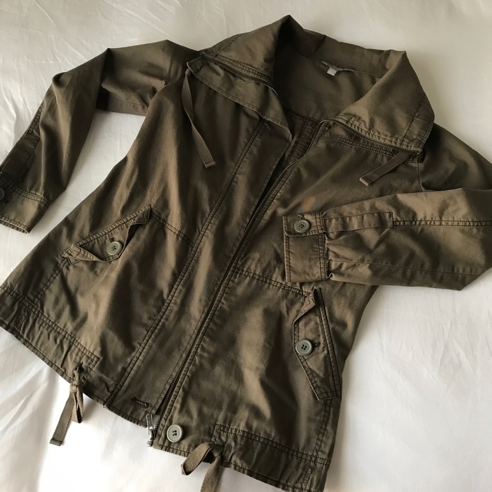 {Nordstrom} Rubbish green utility jacket
